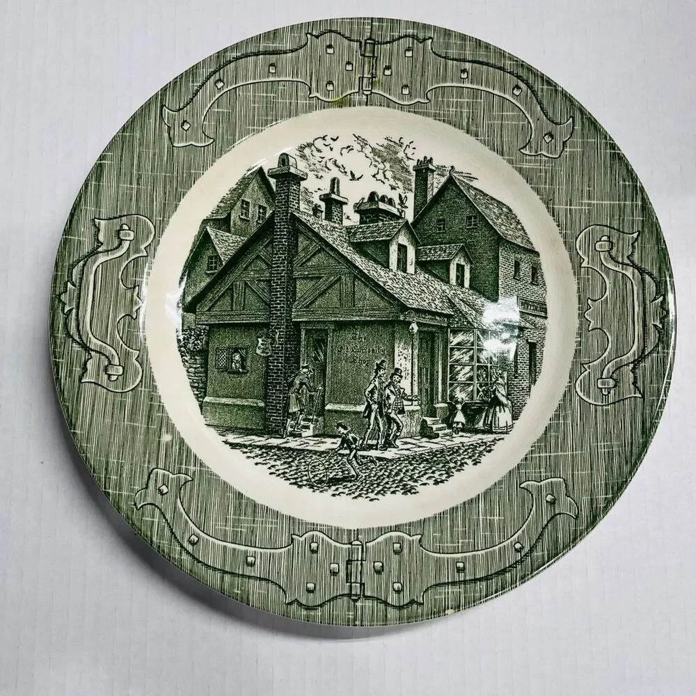 Royal China The Old Curiosity Shop Dinner Plate   10”